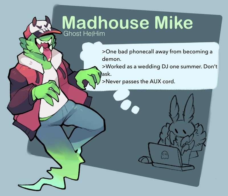 Tiny Character Bios- Madhouse, Atlas and Taro