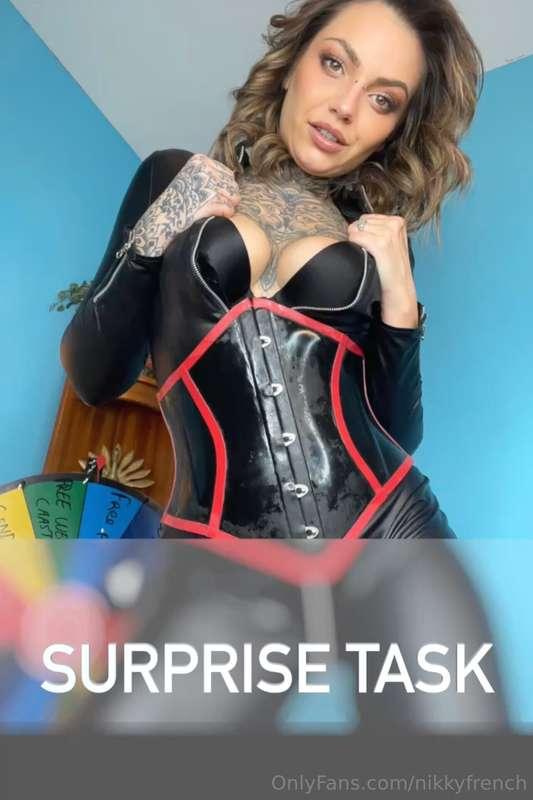 📝SURPRISE TASK💦𝗖𝗹𝗼𝘀𝗲 𝘆𝗼𝘂𝗿 𝗲𝘆𝗲𝘀. 𝗜 𝘀𝗮𝗶𝗱 𝗜’𝘃𝗲 𝗴𝗼𝘁 𝗮 𝘀𝘂𝗿𝗽𝗿𝗶𝘀𝗲.W..