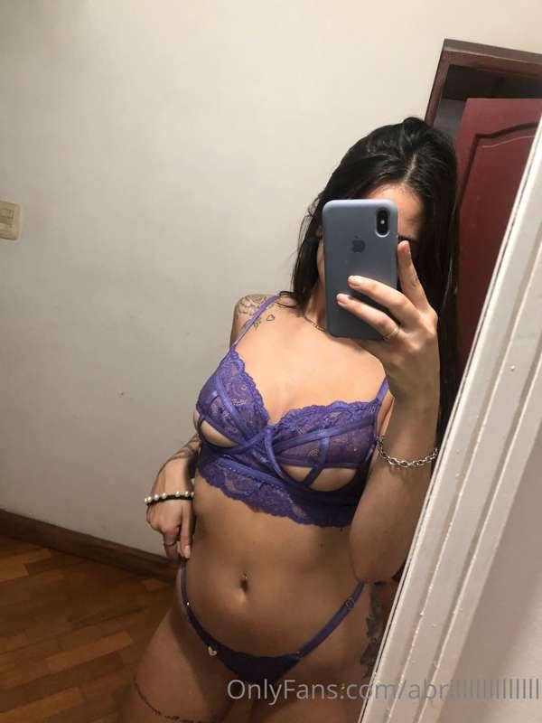 I bought new lingerie 🔥