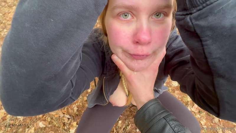 Mein geiles Sex Date im Wald - gefesselt und gefickt! 😈

Sch..