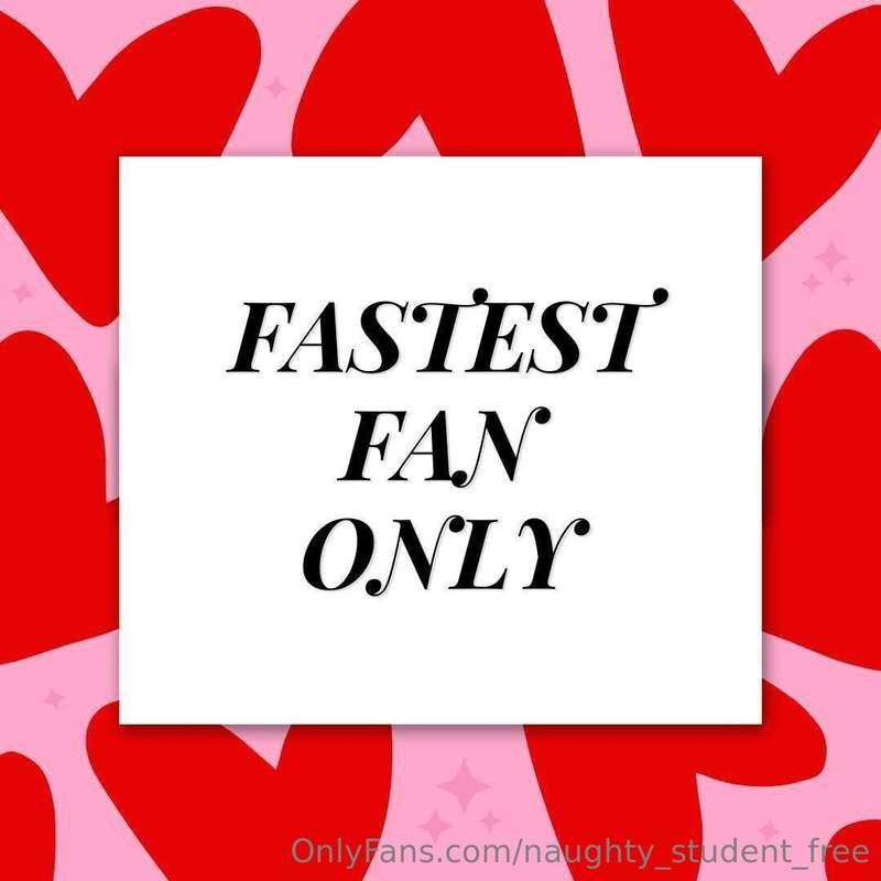 # ❤️ FASTEST FAN ONLY ❤️***ONE FAN WHO TIPS $10 GETS A FULL ..