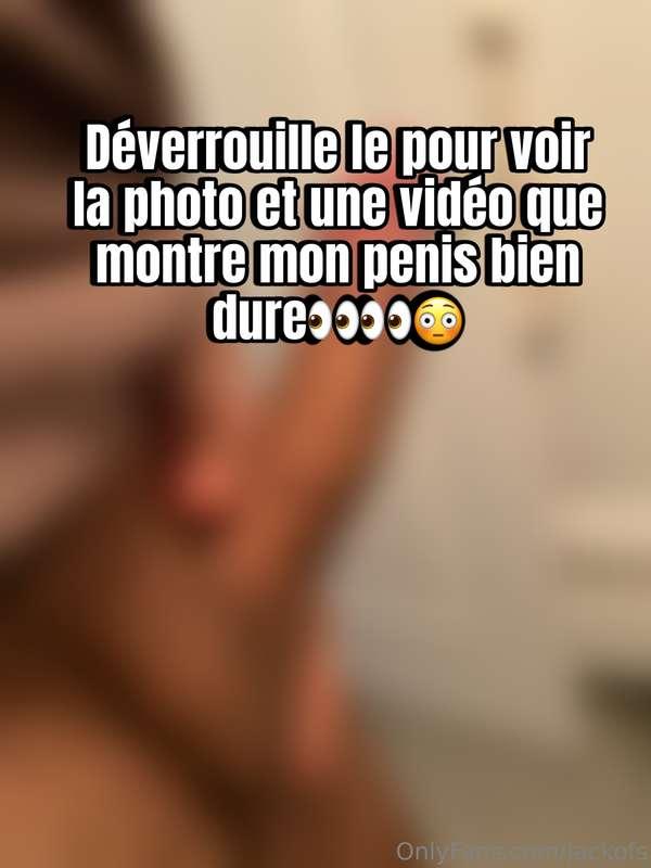 J'ai décidé de vous montrez mon ***penis*** bien dure🍆👀 sans..
