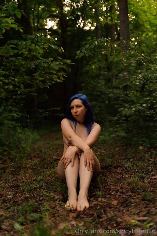 Let's go for a hike in the woods. 🌲🌳❤️