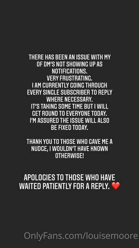 PLEASE READ ❤️❤️ Thank you to those who highlighted the issu..