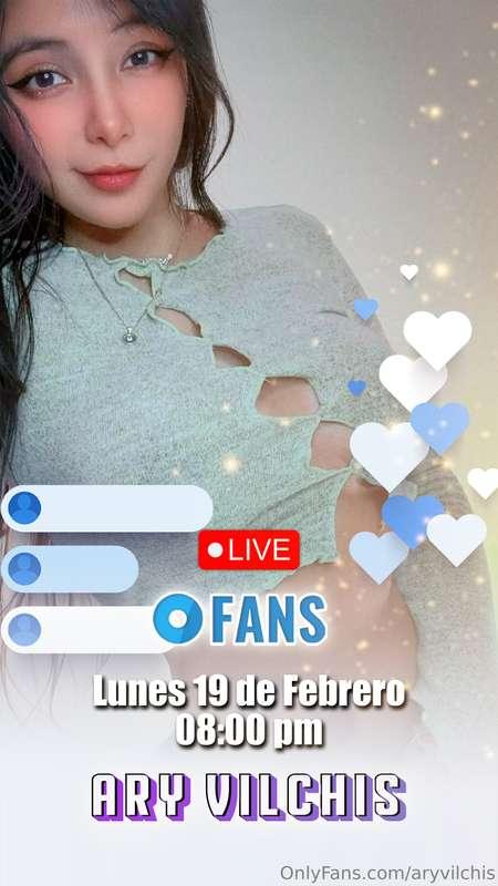 Chicos!!! 💕 se que han estado esperando para este live y est..