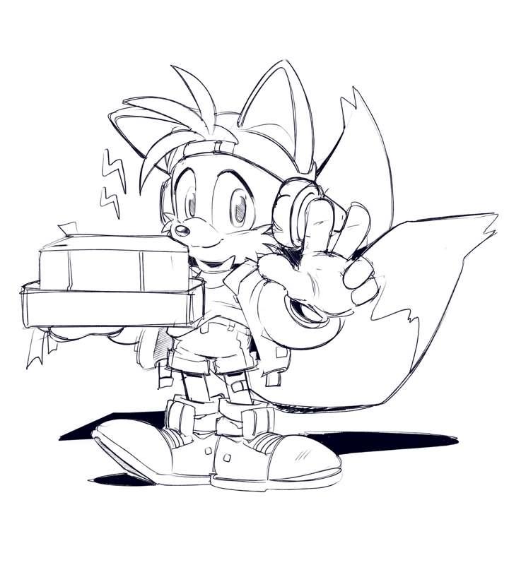 ⚡⚡Special commission of tails for emi jones !!⚡⚡