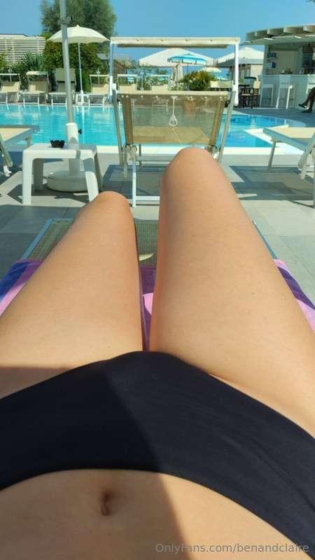 Should I spread these legs for your 🍆 daddy?