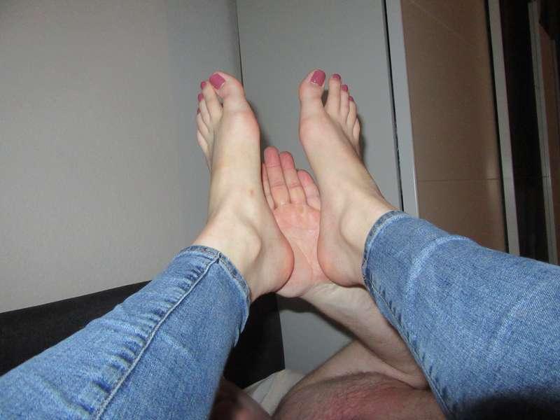 My big feet