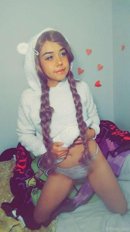 Me during my bad wig phase haha which silly dancing video is..