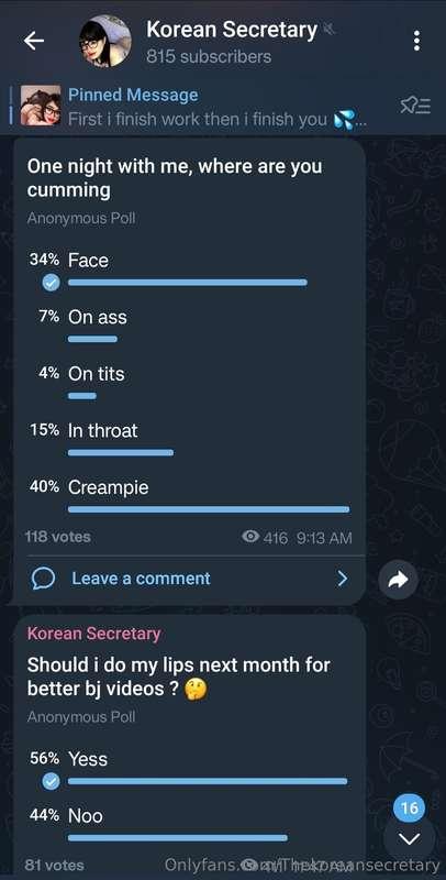 Have you participated in my telegram poll https://t.me/jooni..