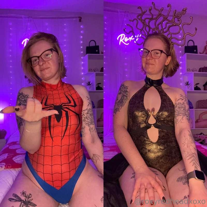 WHICH SHOULD I BE FOR A HALLOWEEN PARTY?? Medusa 🐍 or spider..