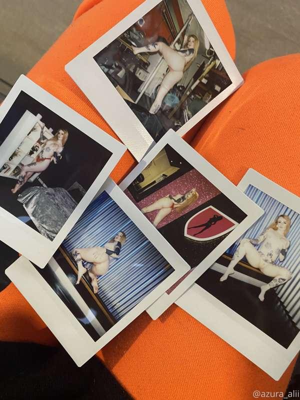 TOP TIPPER WINS A SIGNED POLAROID SET OF ME! THESE ARE ONE O..