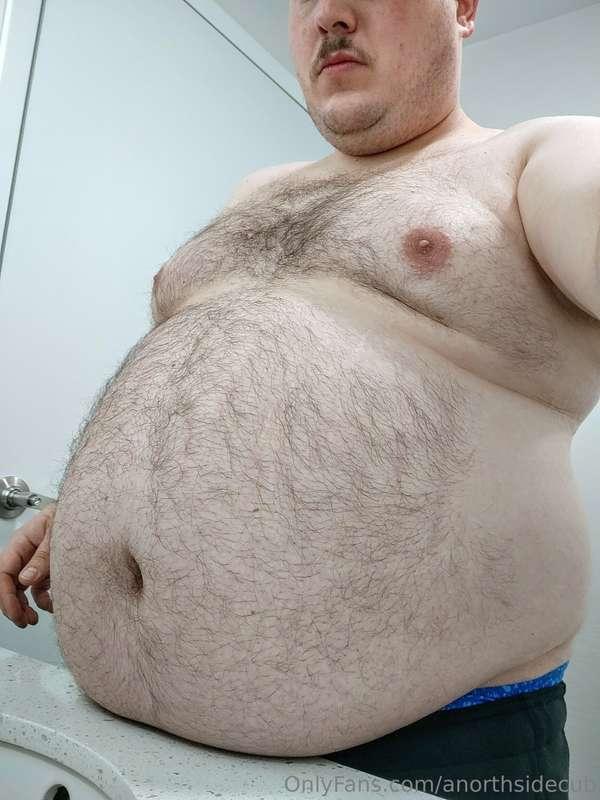 Stuffed Thanksgiving gut from last night