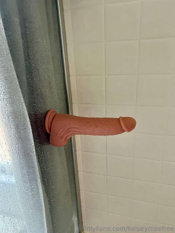 Just practicing my BJ skills in the shower. Anyone want the ..