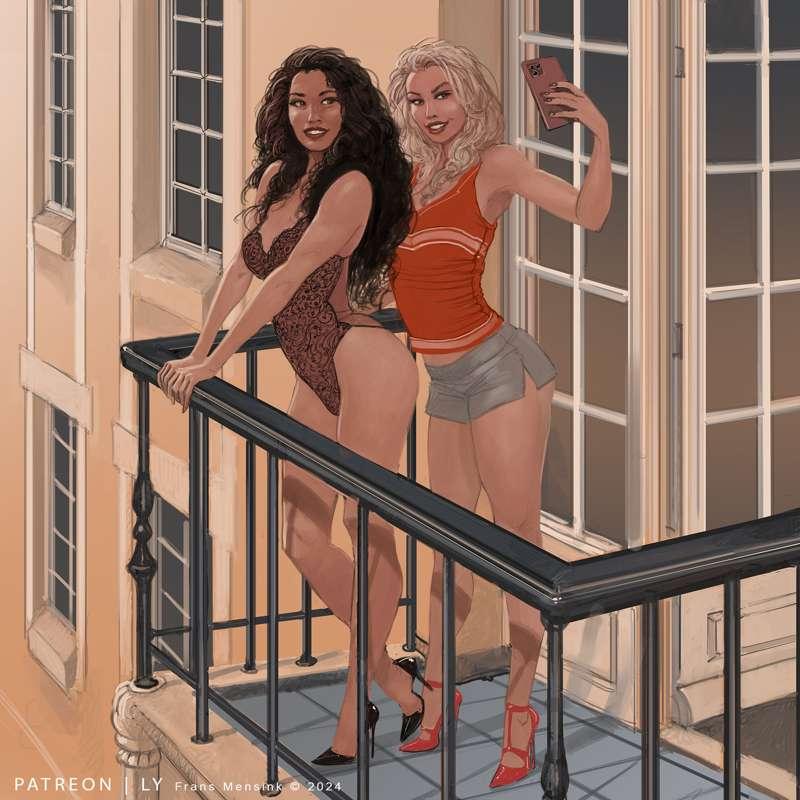 Balcony Selfie (XL)