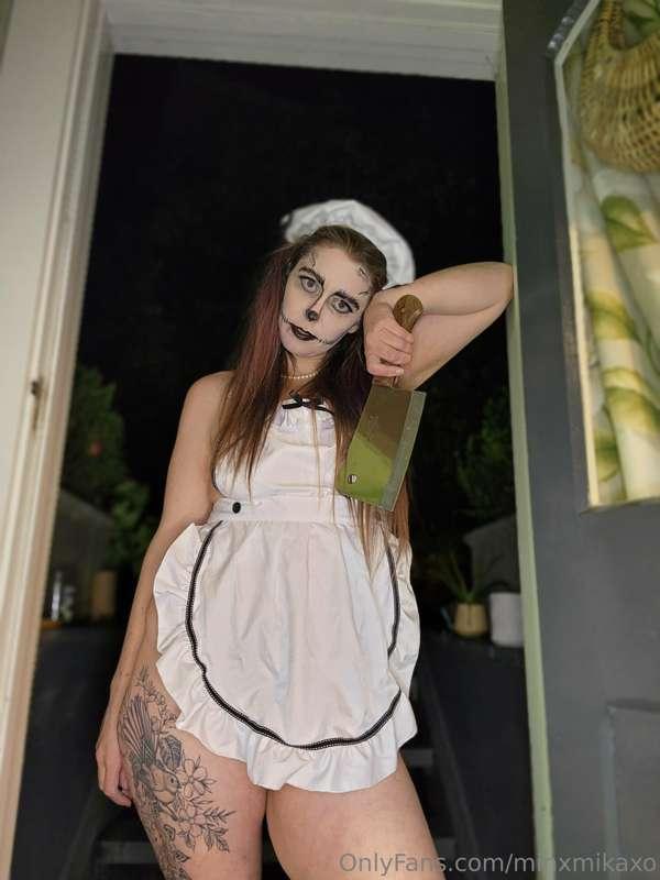 Halloween maid at your service