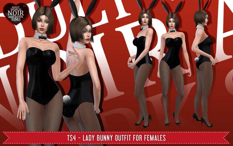 TS4 - Lady Bunny Outfit