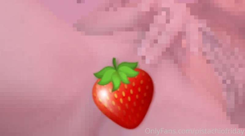I love strawberries