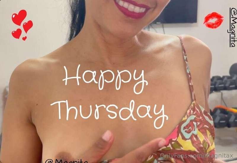 Can I make it a Throbbing Thursday for you? 💦