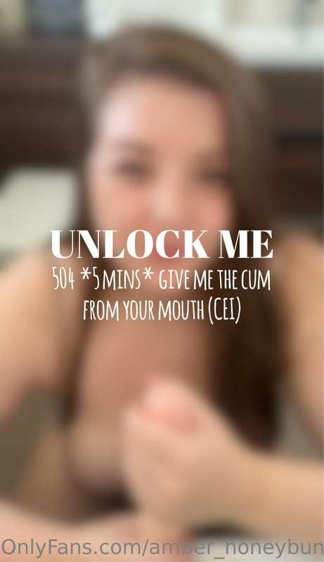 **STROKE YOUR COCK WITH ME AND TASTE YOUR OWN CUM** 💦 *I wan..