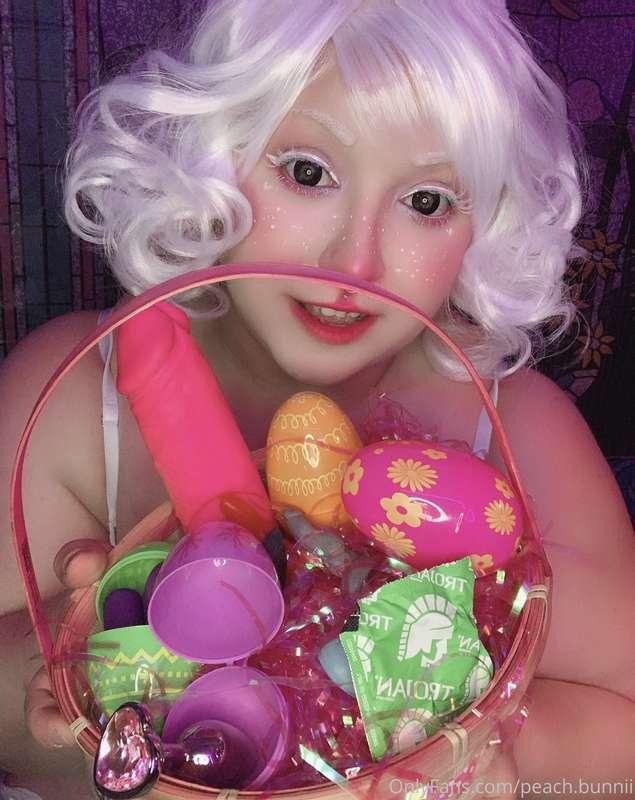 This cotton tailed cutie can’t wait for Bunny Day next week!..