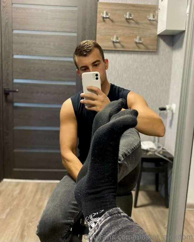 Black scented socks for your nose 🧦👃