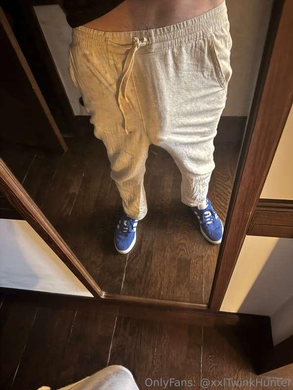 You see this bulge in public. What are you going to do?