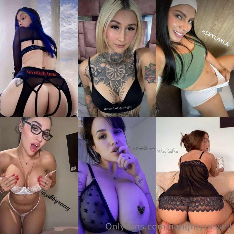 🔞💦 @SEXYKELLYLUNA 💦🔞🥵🔞 @RACHELGREYX 🔞🥵🟡🖤⚠️ @SKYLAYLA ⚠️🖤🟡⚡️ ..