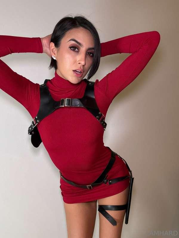 Do I look good in red? 