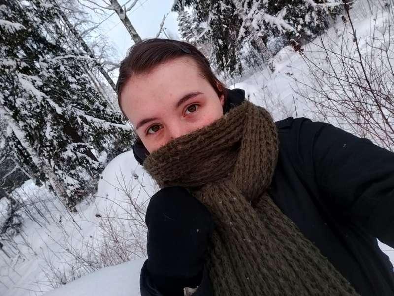 So much snow ❄️❄️💚💚