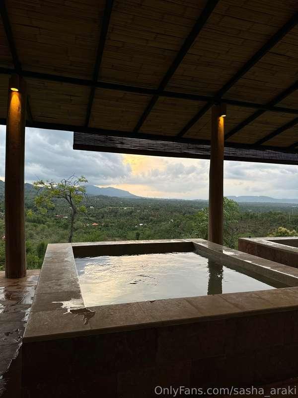 When a pool embraces a breathtaking view… 💙🌅 This place is m..