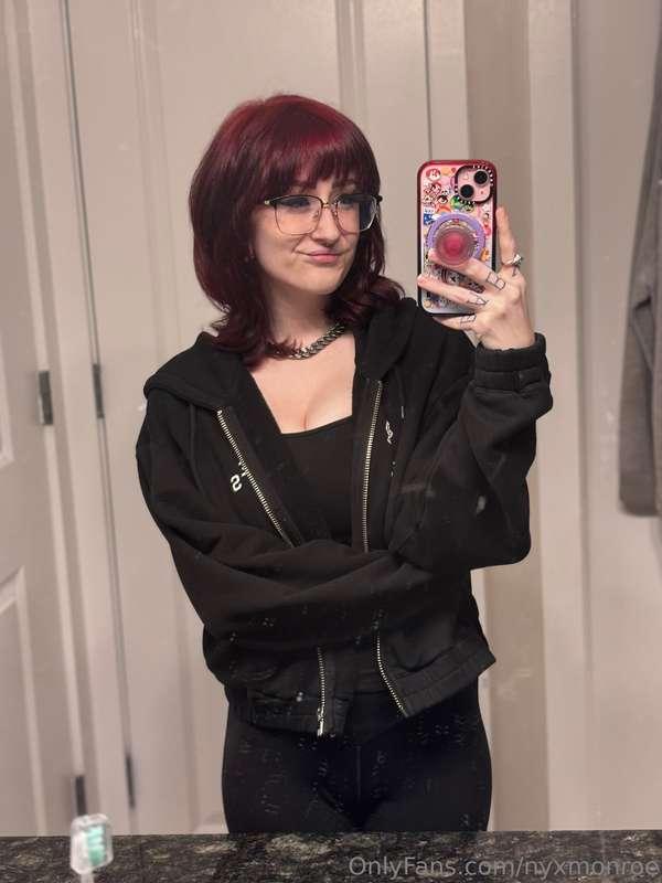 I got my hair done btw! It’s always super big and fluffy rig..