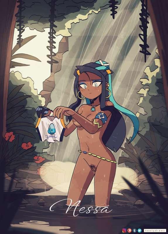 Nessa Washing up (NSFW)