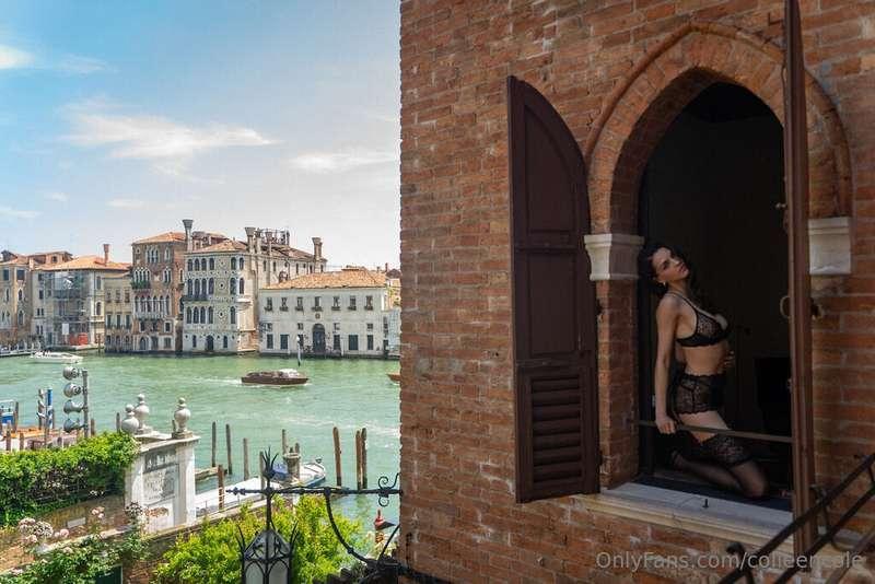 What I did in Venice 🫦 OF version of this photoshoot in your..