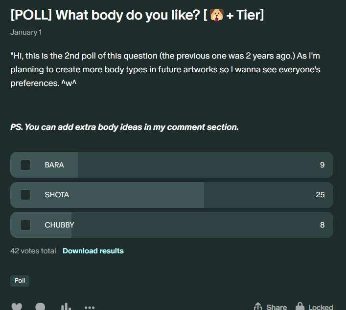 [PUBLIC] Future OC Poll