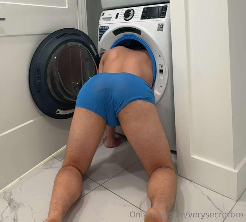 Doing laundry… because apparently, I can’t keep rewearing th..