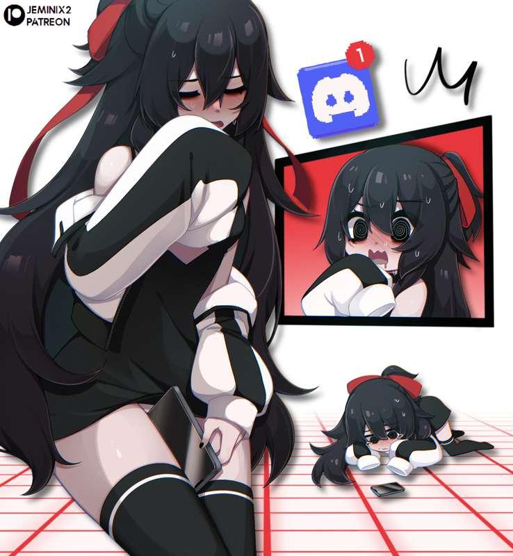 Send her a text?