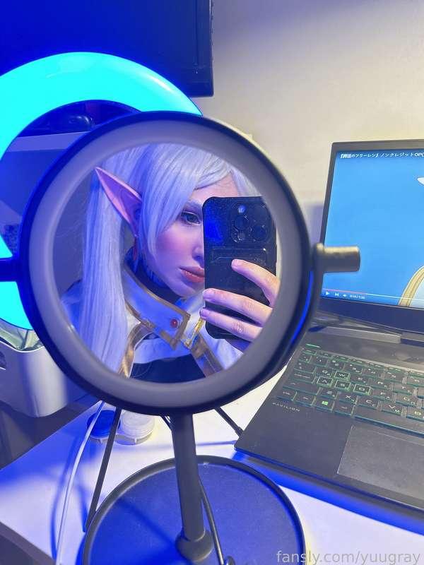 Oh, it seems like magic, or will you soon see your sorceress Frieren?
So, are you ready for some hot photos?🫣

#fyp #cosplay #Frieren #SousounoFrieren #anime #manga #elf #promo