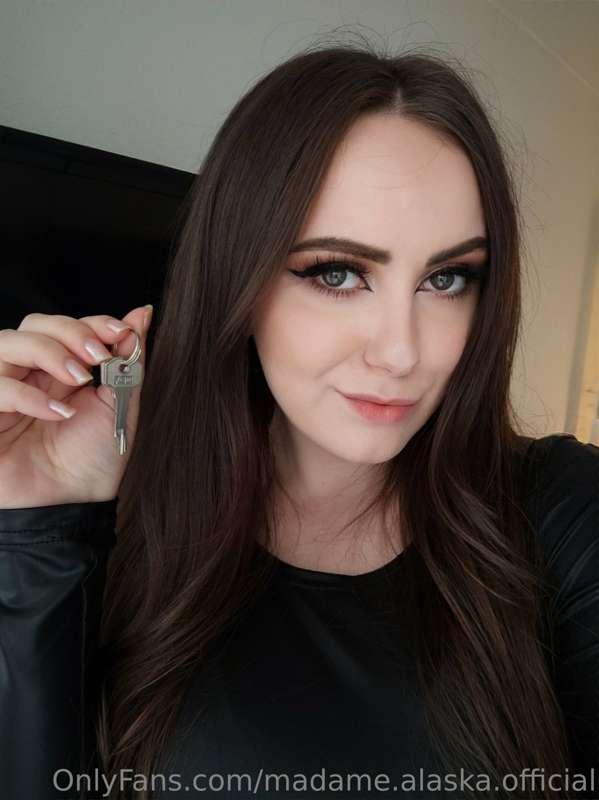 He's locked 🔐
I'm gonna take the key with me 😉