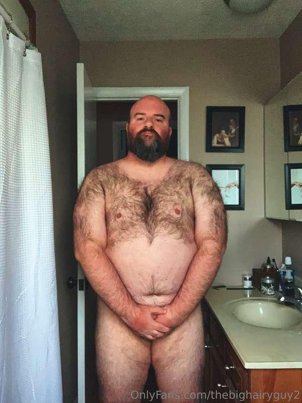 This is me. Big, bald, and hairy.