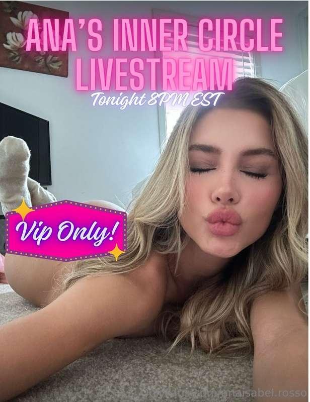 Tonight’s the night… VIP LIVE goes down at 8 PM EST 🤯🤯Last c..