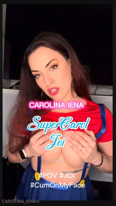 1/3 Primo video della serie Super Carol 69Joi per te, so qua..