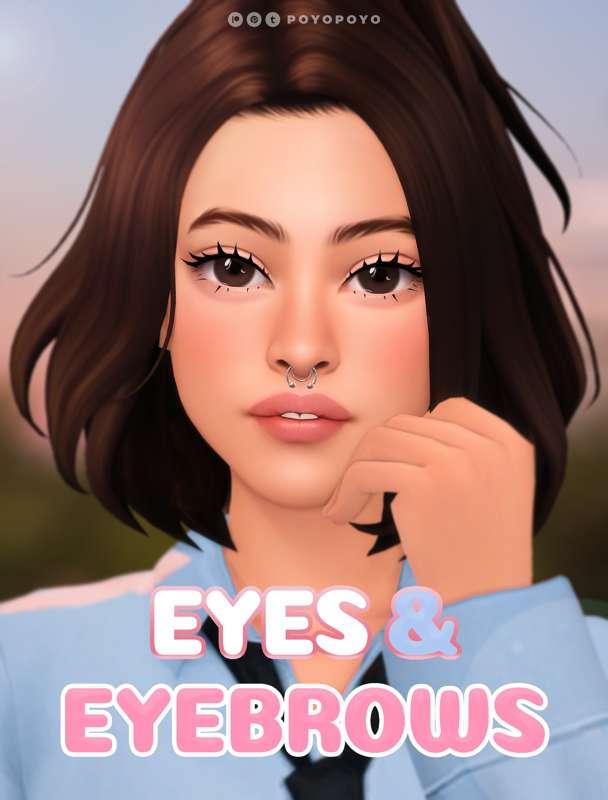 🌸 EYES & EYEBROWS SET