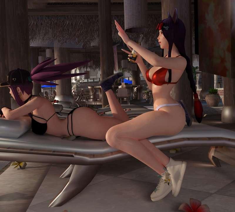 A day at the pool 