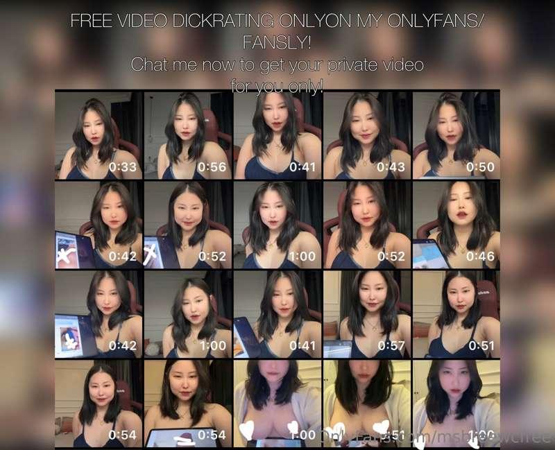 FREE PERSONAL AND EXCLUSIVE VIDEO DICKRATE FOR YOU ! Come ch..