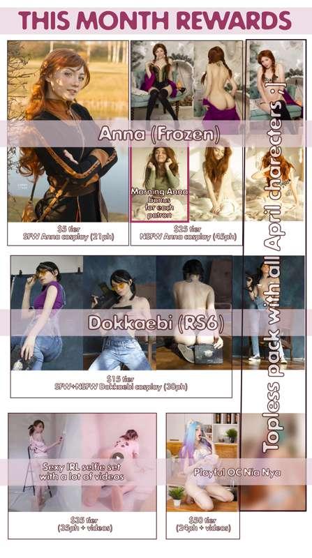 May rewards ^^ What set would u like to get the most? ;]