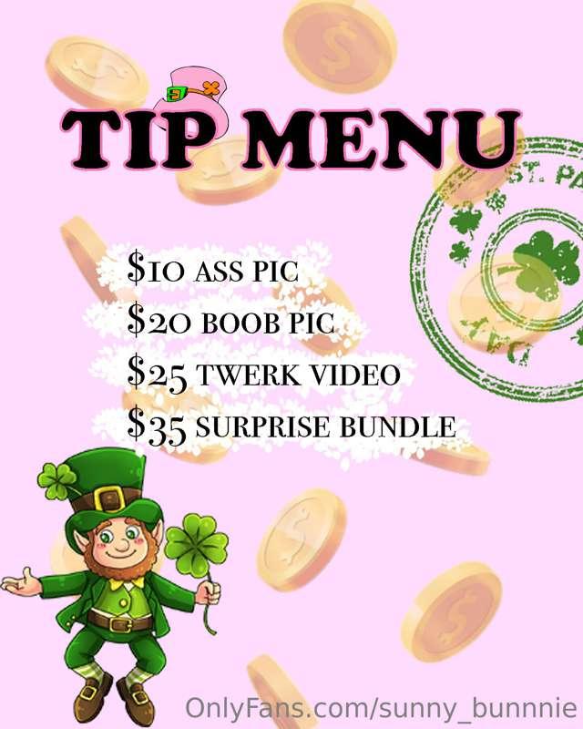 Let the Irish guide your tipping today 😈🍀