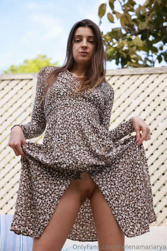No panties