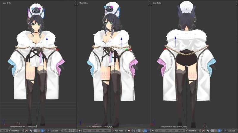 NEW OUTFIT 3D MODEL WIP 🥵💥
