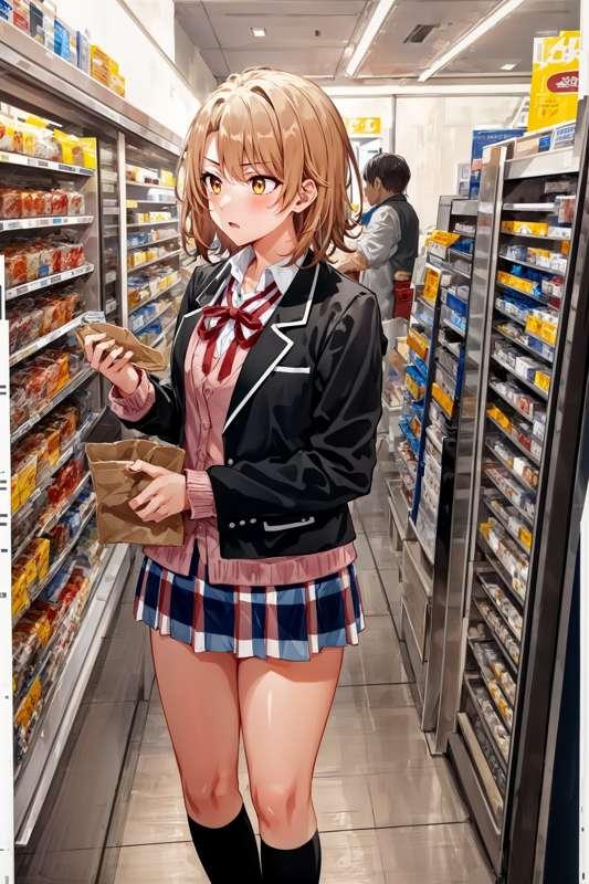 働いているコンビニに可愛い子が来るので撮影してみた  47枚(zip, pdf有り)
